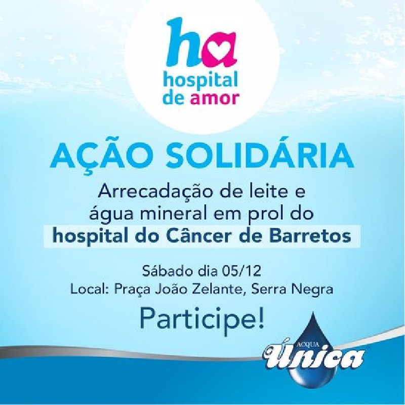 Ajude o Hospital do Câncer de Barretos!
